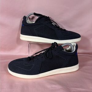 Rothy's RS01 Black/Cream Lace Up Men's Size 11.5 Shoes